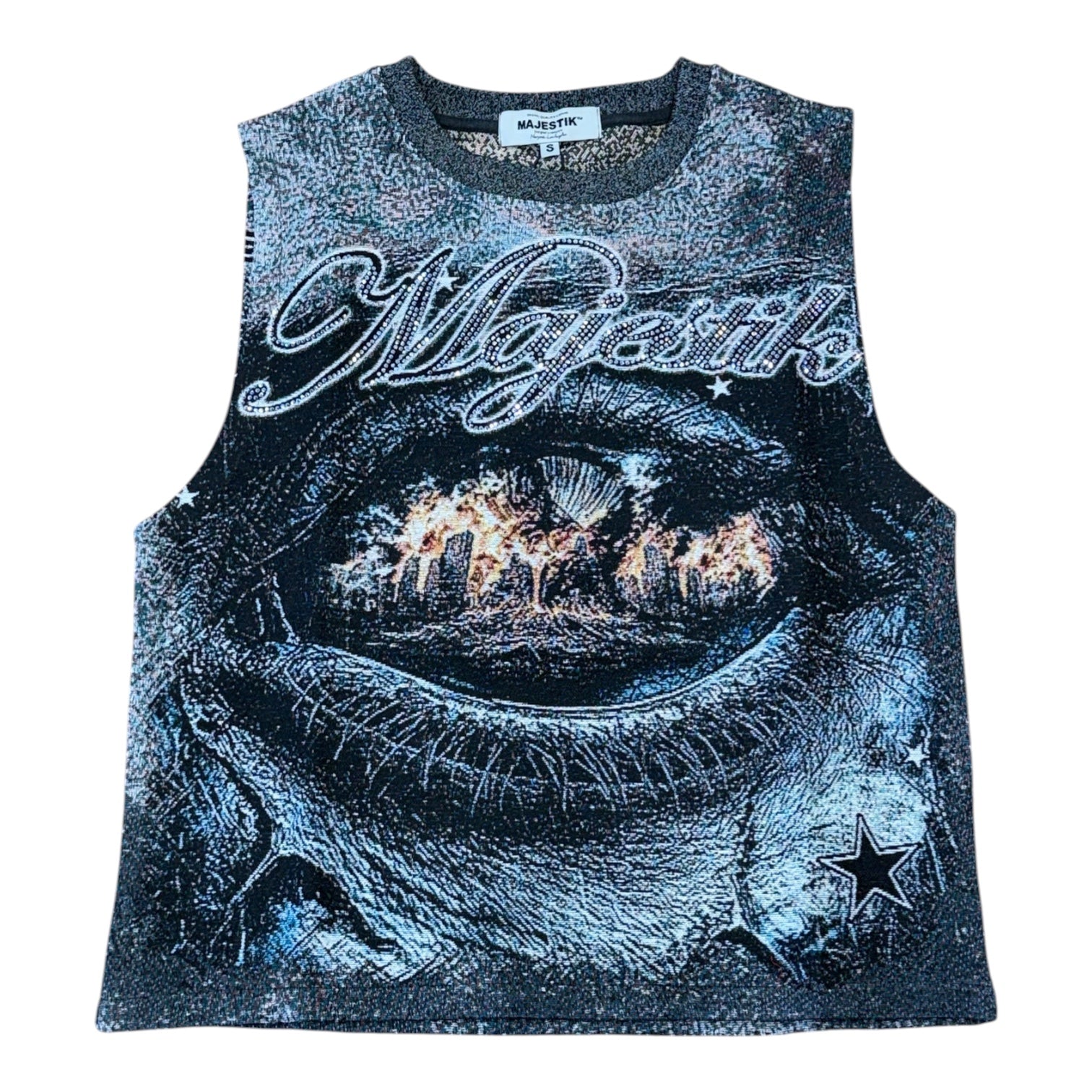 MAJESTIK: Destruction Tapestry Sleeveless TH2607